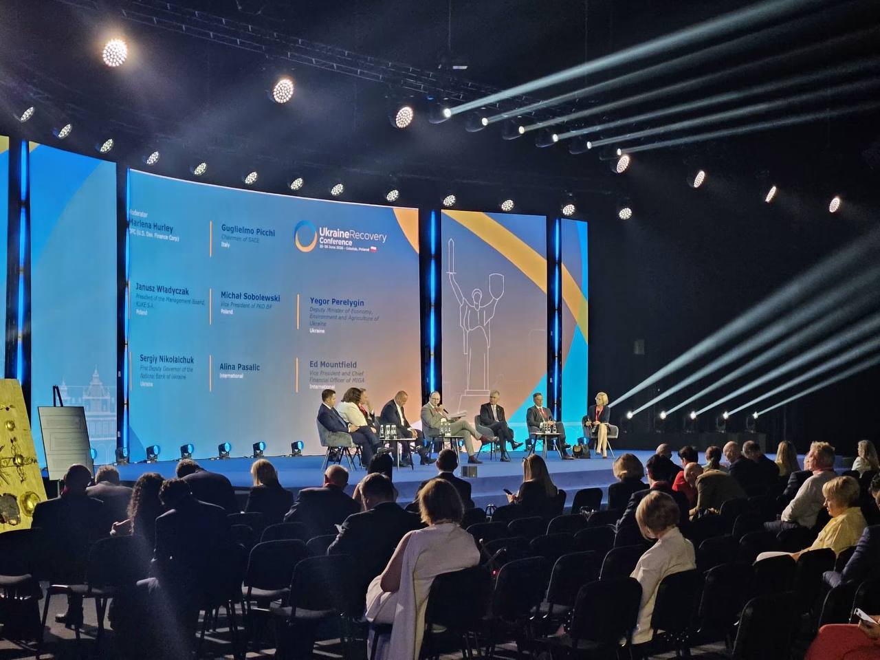 NAU  представила українську громаду Італії на Ukraine Recovery Conference 2026